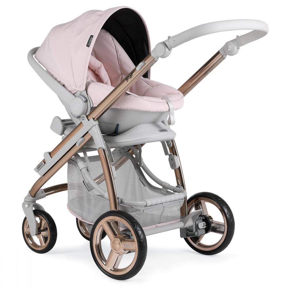 Bebecar IpOp Classic XL Trio 3 in 1 Travel System + Lie Flat Car Seat